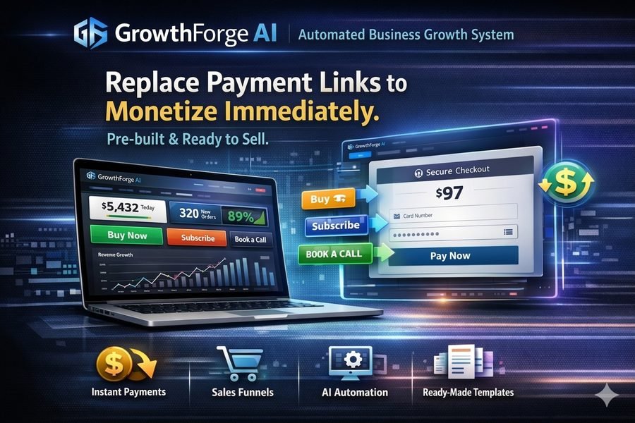 GrowthForge AI — Automated Business Growth System by Digital Envisioned